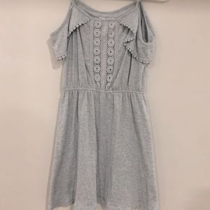 gray kids dress